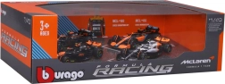Bburago 1:43 race formula f1 4-pack – mclaren f1 team mcl38 (2024) lando norris a oscar piastri