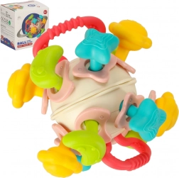 Senzorická guľôčka a hryzátko pre bábätká Bibi-inn