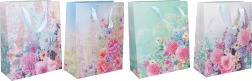 Darčeková taška L, 40 × 30 × 12 cm – mix celoročných motívov