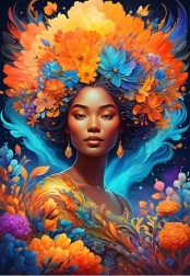 puzzle sila kvetín 1000 dielikov