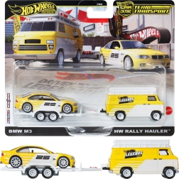 Hot Wheels Premium Team Transport Rally Hauler s BMW M3 E46 1:64