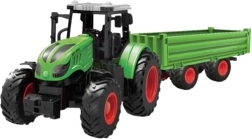 Rádiom ovládaný traktor s prívesom