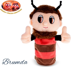 Plyšový maňásek Brumda Príbehy včelích medvedíkov 24 cm - 1 kus