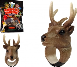 Prsteň s hlavou jeleňa pre deti