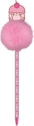 Pusheen guľôčkové pero s pompomom
