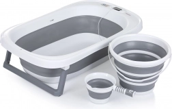 Skladacia vanička s doplnkami Grey od Chipolino