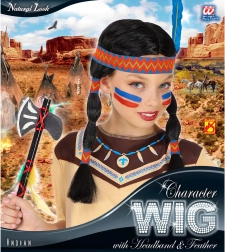 Parochňa s čelenkou Indiánka