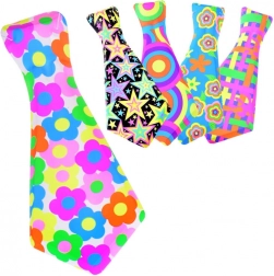 Vysoko farebná kravata na šnúrke na párty