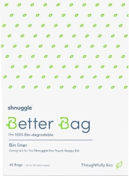 Shnuggle Better Bag 100% biologicky rozložiteľné vrecká do koša na plienky