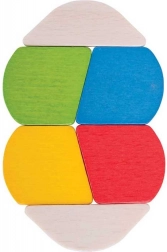 Drevený Twister pre bábätká Bigjigs