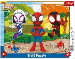 Puzzle SPIDEY A JEHO ÚŽASNÍ PRIATELIA 25 dielikov