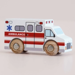 Le Toy Van drevená sanitka Lance