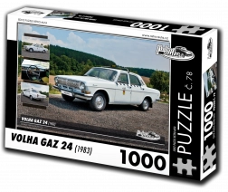Puzzle Retro-autá Volga GAZ 24 (1983) – 1000 dielikov