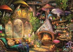 Ravensburger puzzle Hubová chalúpka 1000 dielikov