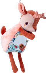 Textilná hračka jeleň Stella so zrkadielkom