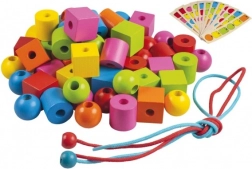 Detoa navliekacie drevené koráliky pre najmenších