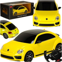 Diaľkovo ovládané auto Rastar Volkswagen Beetle 1:14 žlté