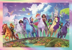 Puzzle Jednorožčia akadémia 104 dielikov CLEMENTONI