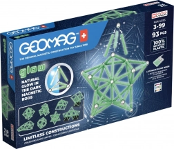 Geomag Glow magnetická stavebnica 93 dielov