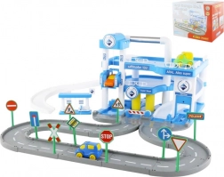 Garáž ARAL s 3 podlažiami s mechanickým výťahom