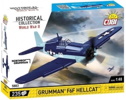 Stavebnica lietadla GRUMMAN F6F HELLCAT 1:48 (235 dielikov)