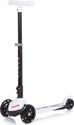 Kolobežka Chipolino Robby White s LED kolieskami