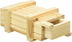 Goki kúzelná drevená škatuľka s tajnou zásuvkou