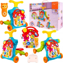 Chodítko, herný panel a stolík 5v1 s nádržkou na vodu