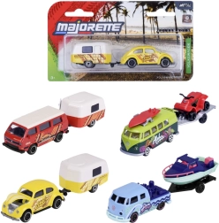 Kovové autíčko Volkswagen s prívesom The Originals - 1 kus