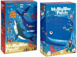 Londji puzzle Modrá kamarátka - 36 dielikov