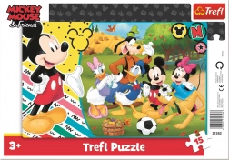 Puzzle TREFL Mickey Mouse na vidieku 15 dielikov