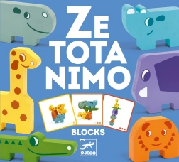 Puzzle kocky so zvieratkami zo Zoo od Djeco