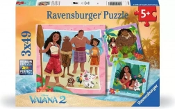 Puzzle Vaiana 2, 3x49 dielikov