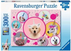 Ravensburger puzzle jednorožci psi