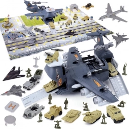 Podložka pod lietadlo na veľkej vojenskej základni ZA4777