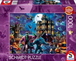 Puzzle Halloweenská noc 1000 dielikov SCHMIDT