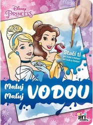 Omaľovánky Maľuj vodou Princezné