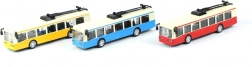 Hračka - Zábavný trolejbus s funkciou Pull Back