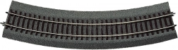 ROCO oblúková koľaj R4 s podložím H0