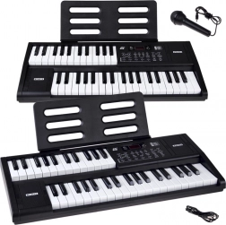 Elektronické klávesy 61 kláves so split funkciou a mikrofónom