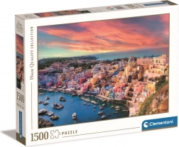 clementoni puzzle picturesqe procida island 1500 dielikov