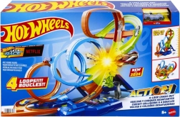 hot wheels action štvoritá slučka crash set