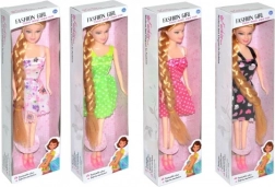 Bábika s vrkočmi 28 cm