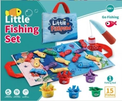 mäkká senzorická sada na chytanie rybičiek pre bábätká