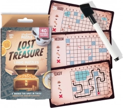 Professor Puzzle logická hra Lost Treasure – sada hádaniek na cestu