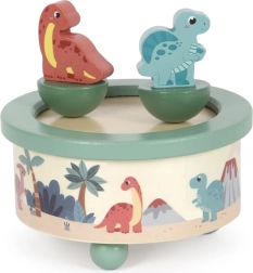Malá noha hracia skrinka s dinosaurami