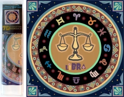 Norimpex diamantové maľovanie 7D – znamenie zverokruhu Váhy 30 × 30 cm