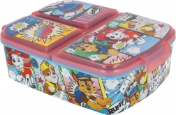 Detský multi box na desiatu PAW PATROL s tromi priehradkami