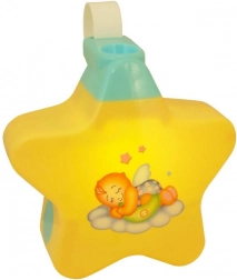 Hudobný projektor hviezd BAYO s nočným svetlom