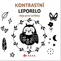 Kontrastné leporelo Moje prvé zvieratká 15,5 × 15 cm